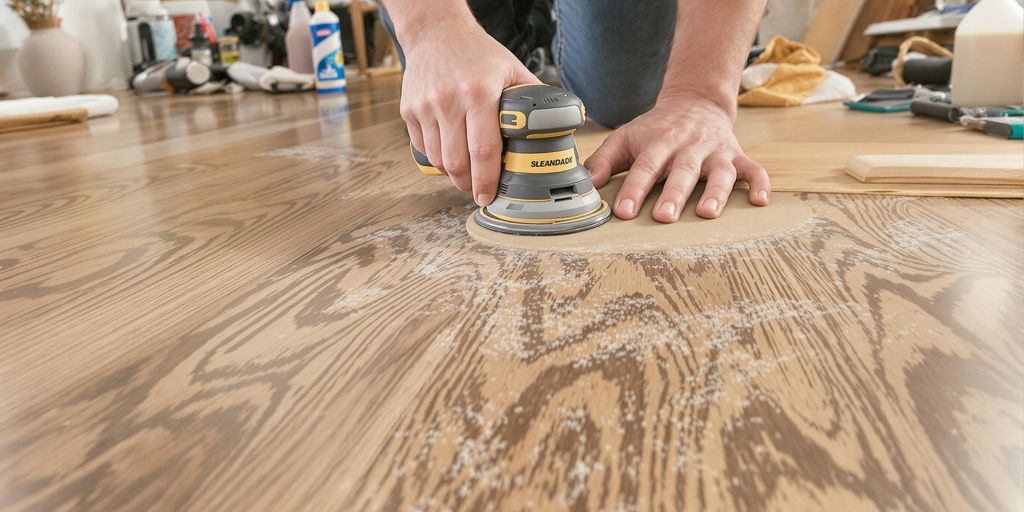 Hardwood floor repairs